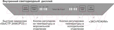 Холодильник с морозильником LG GA-B489YVCZ