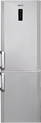 Холодильник с морозильником Beko CN 328220 S - общий вид