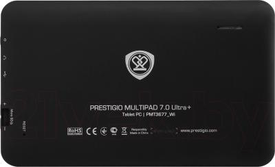 Планшет Prestigio MultiPad 7.0 Ultra+ 4GB (PMT3677_WI_B_BK) - вид сзади