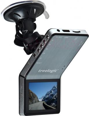 Автомобильный видеорегистратор Treelogic TL-DVR 2401T Slim - общий вид