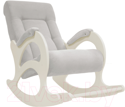 Кресло-качалка Импэкс 44 (венге без лозы/Verona Light Grey)
