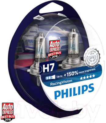 Изображение товара Комплект автомобильных ламп Philips 12972RVS2