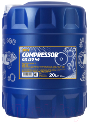 Индустриальное масло Mannol Compressor Oil ISO 46 / MN2901-20 (20л)