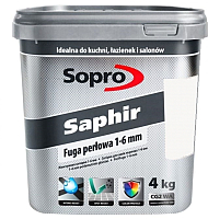 Фуга Sopro Saphir 9501/4 16 (4кг, светло-серый) - 