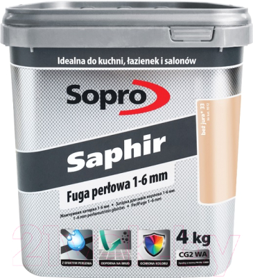 Фуга Sopro Saphir 9506/4 30 (4кг, ваниль)