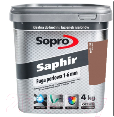 

Фуга Sopro, Темно-коричневый, Saphir 9507/4 57