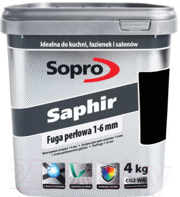 Фуга Sopro Saphir 9524/4 90 (4кг, черный)