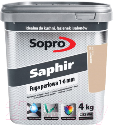 Фуга Sopro Saphir 9519/4 35 (4кг, анемон)