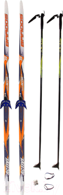 Комплект беговых лыж STC Step 0075 170/130