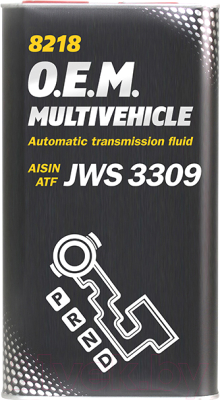 Трансмиссионное масло Mannol ATF Multivehicle OEM JWS / MN8218-4ME (4л)