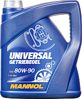 Трансмиссионное масло Mannol Universal 80W90 GL-4 / MN8107-4 (4л) - 