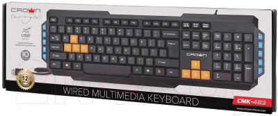 Изображение товара Клавиатура Crown CMK-483