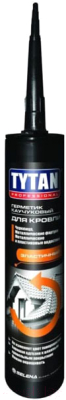 Герметик каучуковый Tytan Professional Для кровли (310мл, черный)