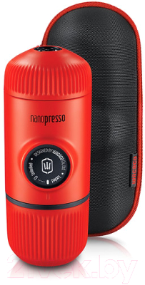Кофеварка эспрессо Wacaco Nanopresso Lava Red + Case