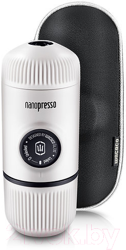 Кофеварка эспрессо Wacaco Nanopresso Chill White + Case
