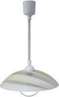 Потолочный светильник Элетех Колорика Аделайн 410 НСБ 72-60 М52 / 1005253193 (матовый белый/шампань) - 