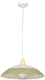 Потолочный светильник Элетех Колорика Клэр 410 НСБ 72-60 М51 / 1005253172 (матовый белый-салатовый) - 