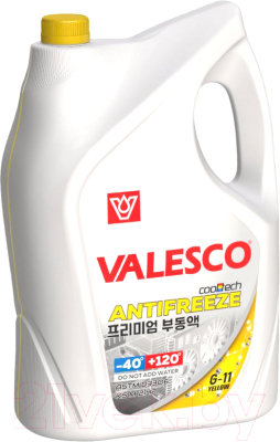 Изображение товара Антифриз Valesco Yellow G11 до -40°С (5кг)