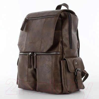 Рюкзак Poshete 273-8802-BRW (коричневый)