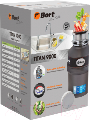 Измельчитель отходов Bort Titan 9000 (93415827)