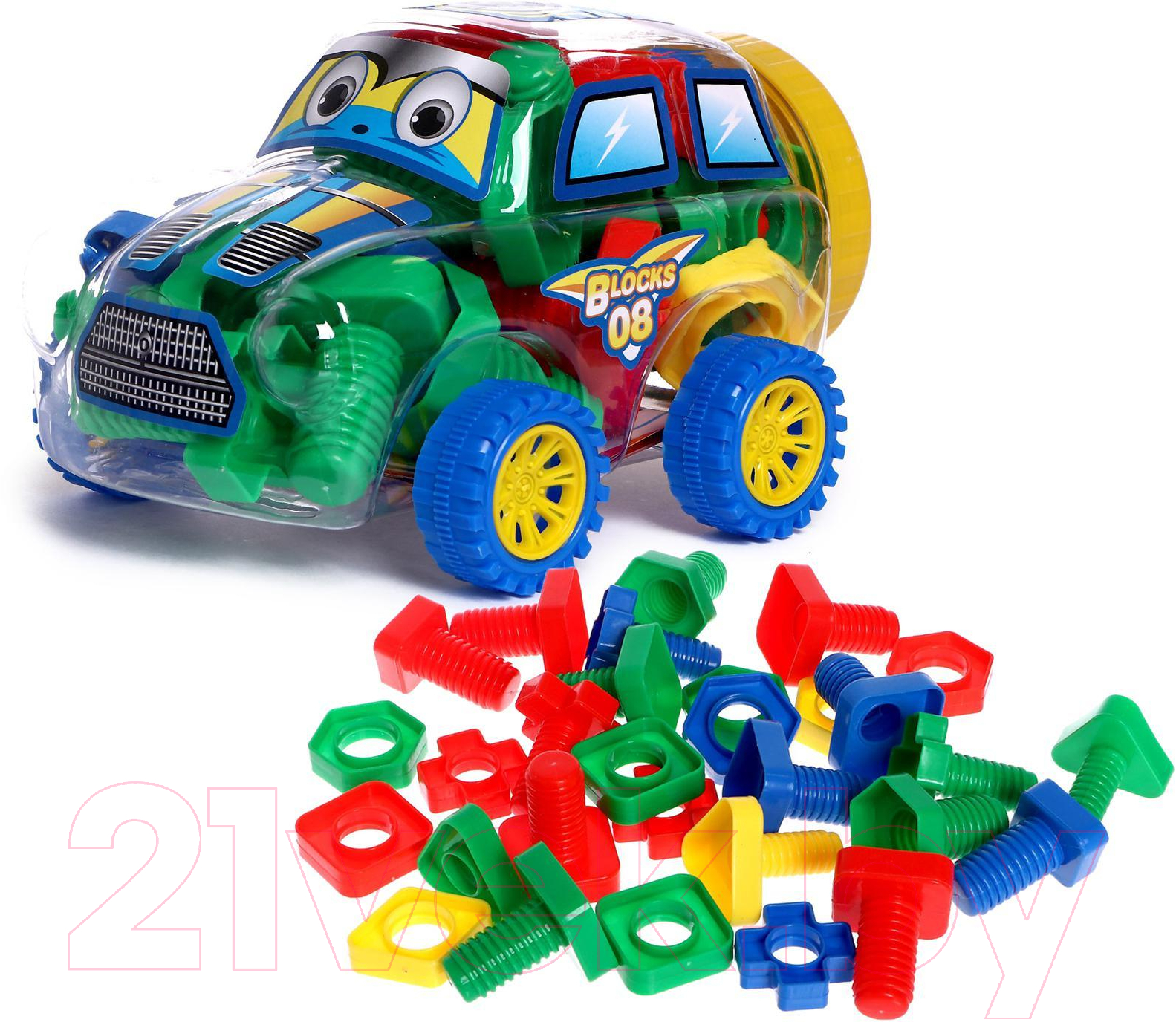 Развивающий игровой набор Sima-Land Болты и гайки / 5235767 — фото 3