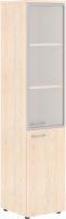 Шкаф-пенал с витриной Skyland Xten XHC 42.7(L) (бук тиара) - 