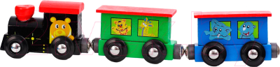 Поезд игрушечный Sima-Land С животными / 4619366