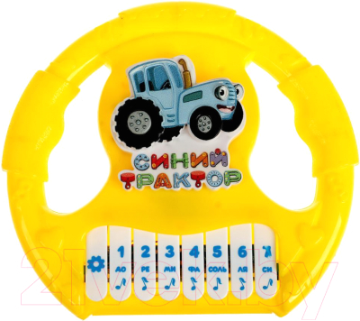 Развивающая игрушка Умка Руль-пианино Синий трактор / 2102M008-R1