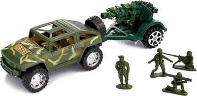 

Набор игрушечной техники, Военный джип / 4424307