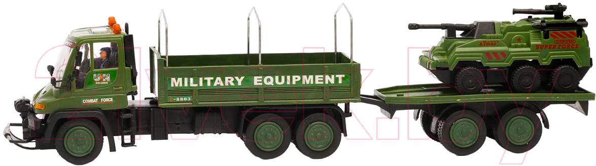 Автовоз игрушечный Sima-Land Военный спецназ / 2610548