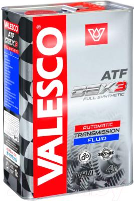 Изображение товара Трансмиссионное масло Valesco ATF Dexron III (4л)