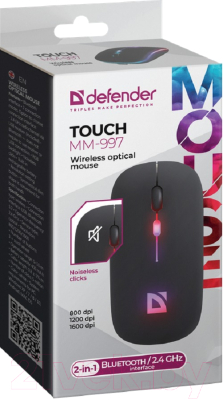 Мышь Defender Touch MM-997 / 52997 (черный)
