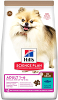 

Сухой корм для собак Hill's, Science Plan Small & Mini Adult No Grain Tuna / 605384