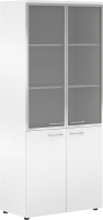 Шкаф с витриной Skyland Xten XHC 85.7 (белый) - 