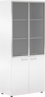 Шкаф с витриной Skyland Xten XHC 85.7 (белый)