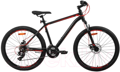 Велосипед AIST Rocky 1.0 Disс 26 2022 (13, черный/красный)