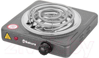 Изображение товара Электрическая настольная плита Sakura ПЭ-02 (графит)