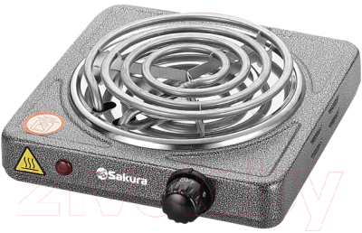 Электрическая настольная плита Sakura ПЭ-08 (графит)