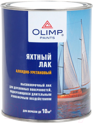 Лак яхтный Olimp Глянцевый (0.9л)