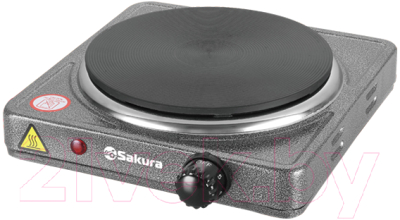 Изображение товара Электрическая настольная плита Sakura ПЭ-09 (графит)