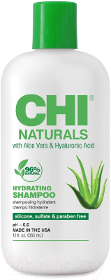 Шампунь для волос CHI Naturals Hydrating Shampoo Увлажняющий (355мл)