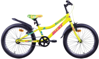 Детский велосипед AIST Serenity 1.0 2022 (20, желтый) - 