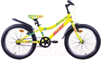 Детский велосипед AIST Serenity 1.0 2022 (20, желтый)