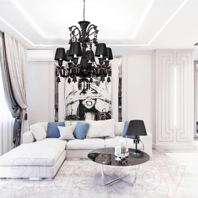 Изображение товара Люстра Loftit Zenith 10210/6 (черный)