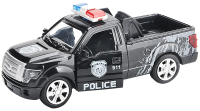 Автомобиль игрушечный Sharktoys Полиция / 190000005 (инерционный, черный) - 