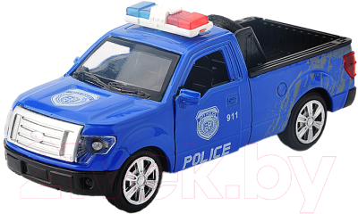Автомобиль игрушечный Sharktoys Полиция / 190000006 (инерционный, синий)
