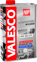 

Моторное масло Valesco, Eurotec GX 5000 10W40 API SN/CF
