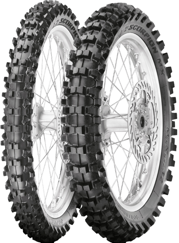 Мотошина задняя Pirelli Scorpion MX32 Mid Soft 110/90R17 60M TT NHS