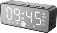 Радиочасы SoundMax SM-1520B (черный/белый) - 