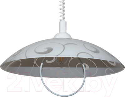 Потолочный светильник Элетех Морокко 410 НСБ 72-60 М52 / 1005159627 (матовый белый)
